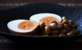 002r_Soy-marinated Boiled Eggs