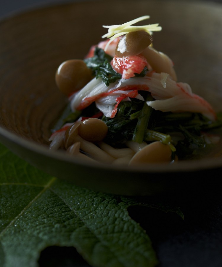 010r_Spinach,Mushrooms, Crab Meat Salad_01